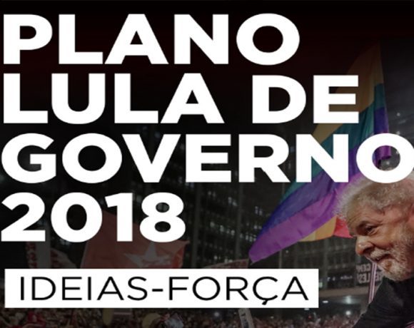 PT divulga os cinco pontos do Plano de Governo de Lula