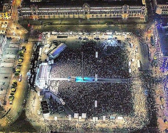 Mexicanos comemoram a vitória de López Obrador