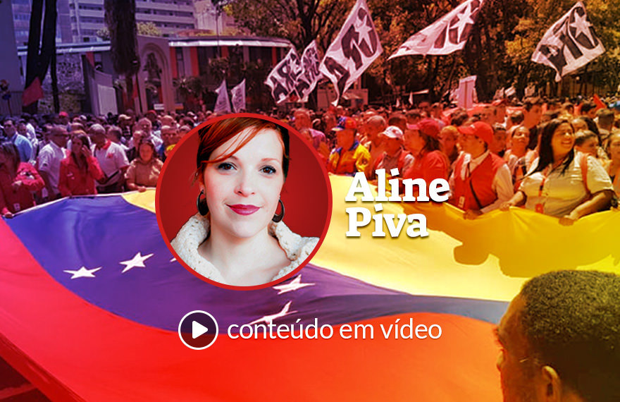 Venezuela: drones no ar, povo nas ruas