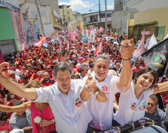 Haddad Manu D’Ávila e Rui Costa