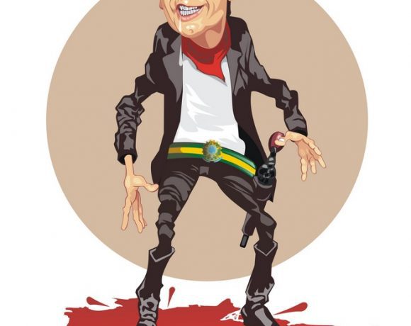 Bolsonaro sangue vermelho