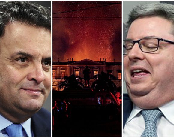 Digitais de Aécio e Anastasia estão nas cinzas do Museu