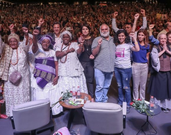 Haddad e Manu no Ato da Virada no Tuca