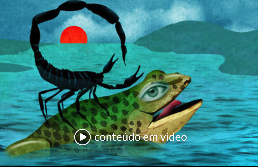 Não seja o sapo. Não vote no escorpião.