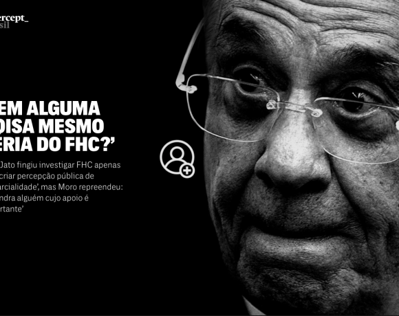 Lava Jato investigou Fernando Henrique só de mentirinha