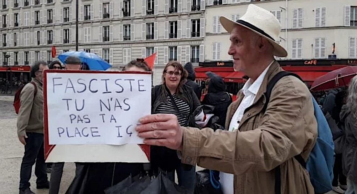 Protesto Bolsonaro Paris