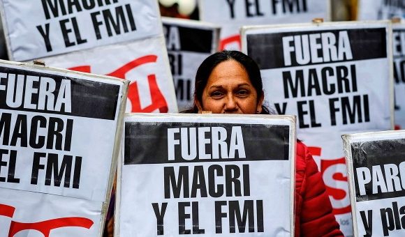 saída de Macri