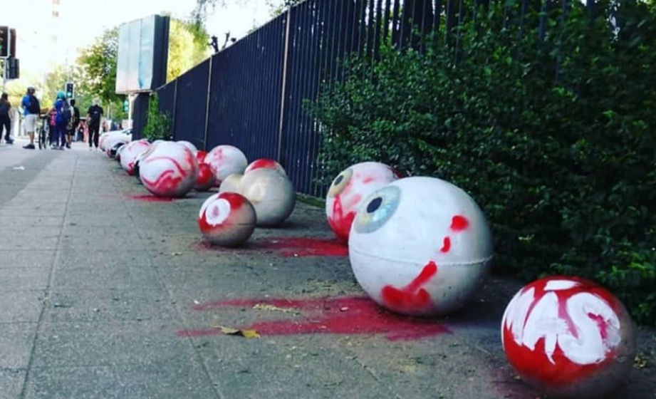 Chile contra a violência da polícia que está cegando os jovens