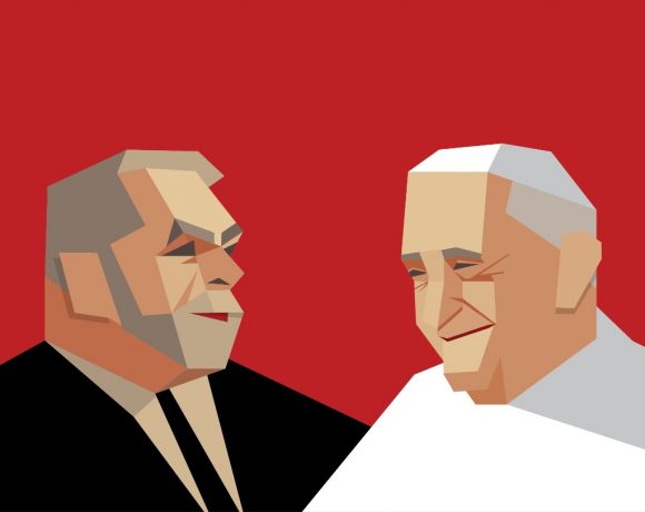 Ao lado do papa, Lula demonstra sua força política descomunal