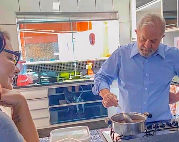Lula e Janja, em quarentena.