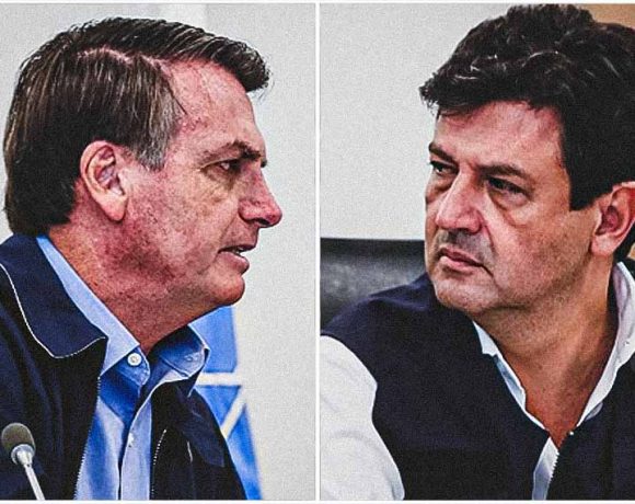 Bolsonaro se irrita com popularidade do ministro da saúde