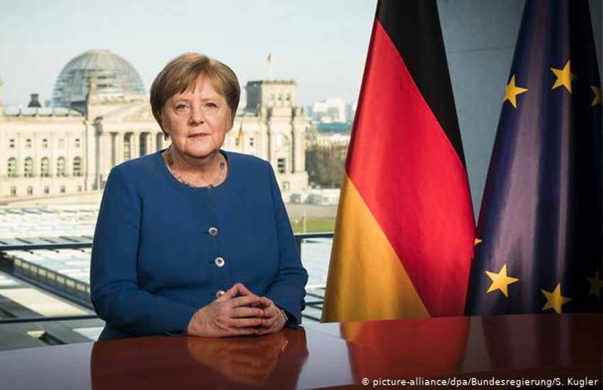 Angela Merkel faz discurso histórico ao povo alemão