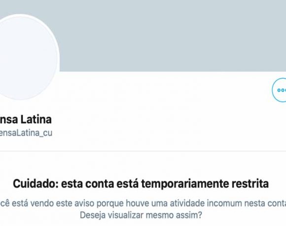 Twitter bloqueia agência cubana de informação