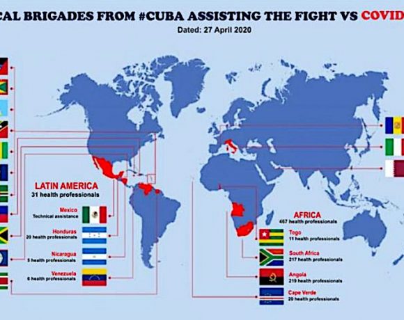 Nova brigada de médicos cubanos embarca para o exterior.
Eles já estão na Europa, América Latina, África e Oriente Médio.