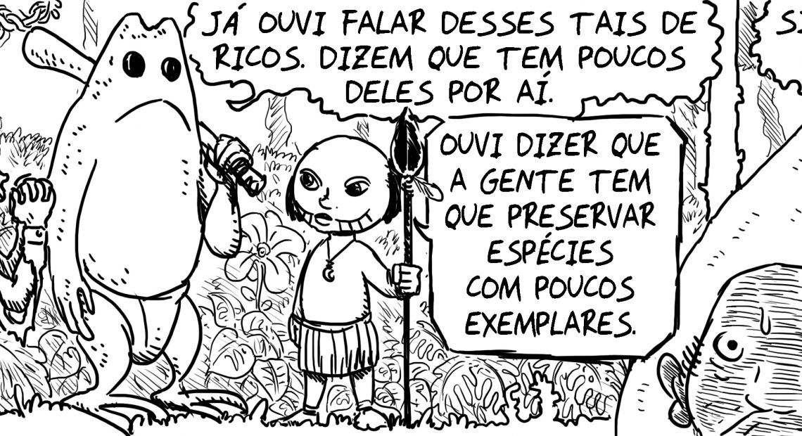 Kriança Índia ep.007 - Nocaute - Blog do Fernando Morais - Rafa Campos. Ouvi dizer que a gente tem que preservar espécies com poucos exemplares.
