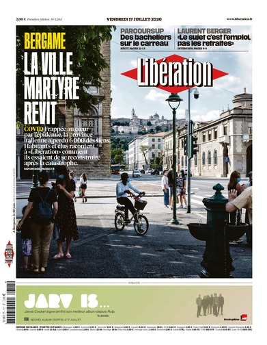 O jornal francês Libération mandou um enviado especial a Bergamo, na Itália, para ver como anda a vida na "cidade mártir da pandemia".