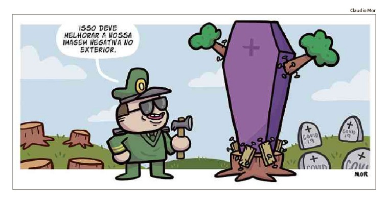Claudio Mor, na Folha: